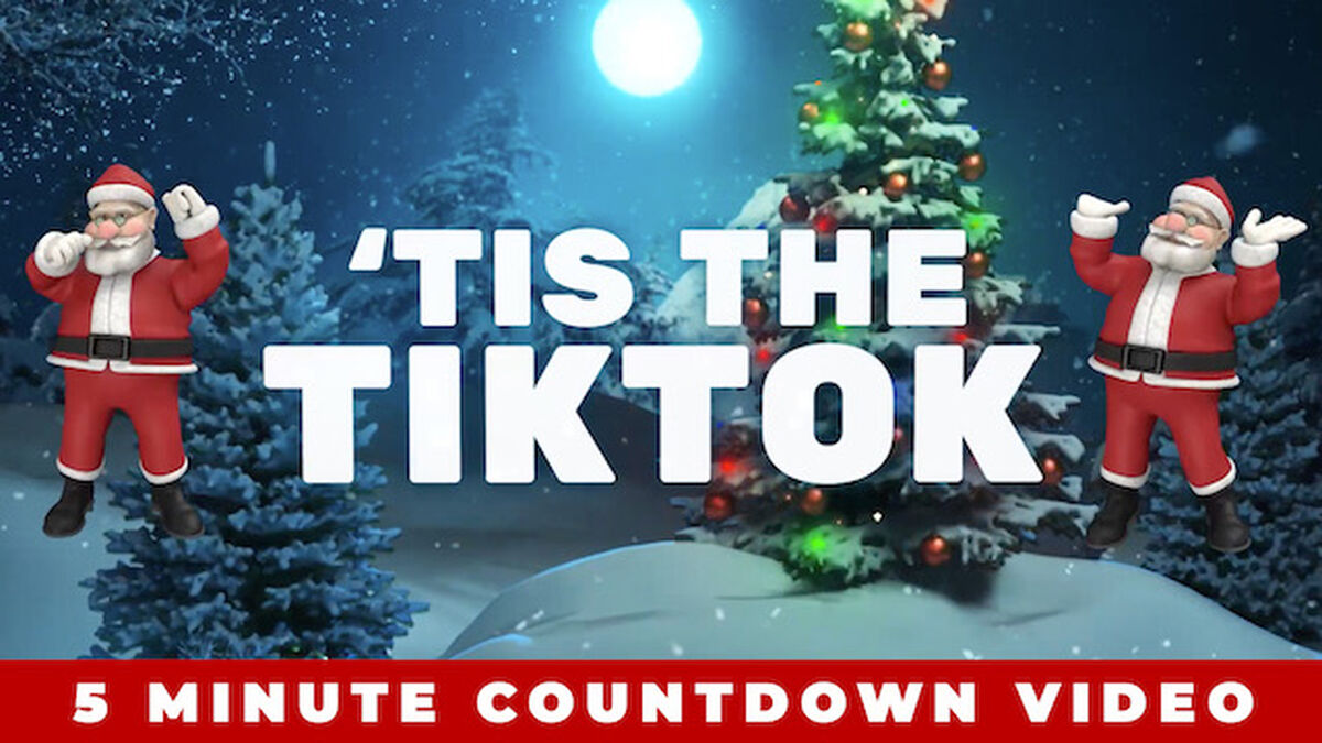 Tis The TikTok Countdown Video image number null